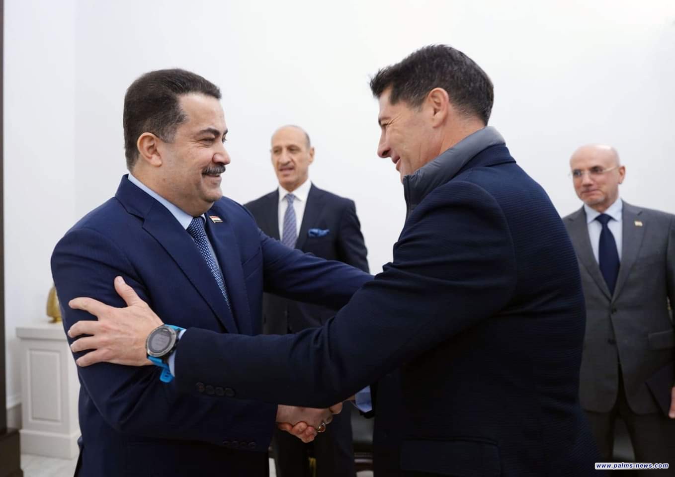 السوداني يستقبل وفد المنتخب العراقي ويؤكد استمرار الدعم له